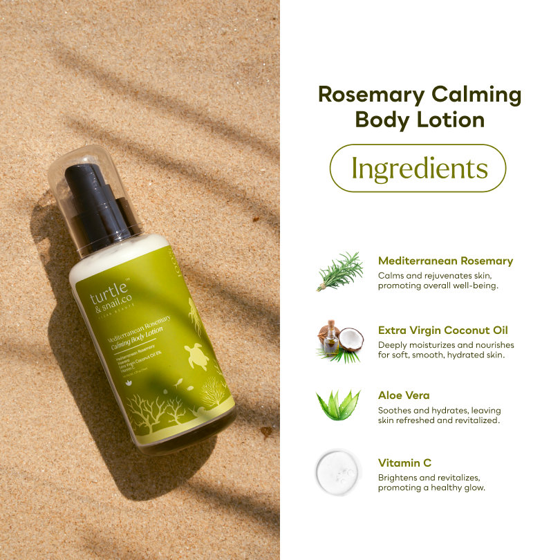 Exfoliate & Soothe Duo: Scrub + Rosemary Body Lotion