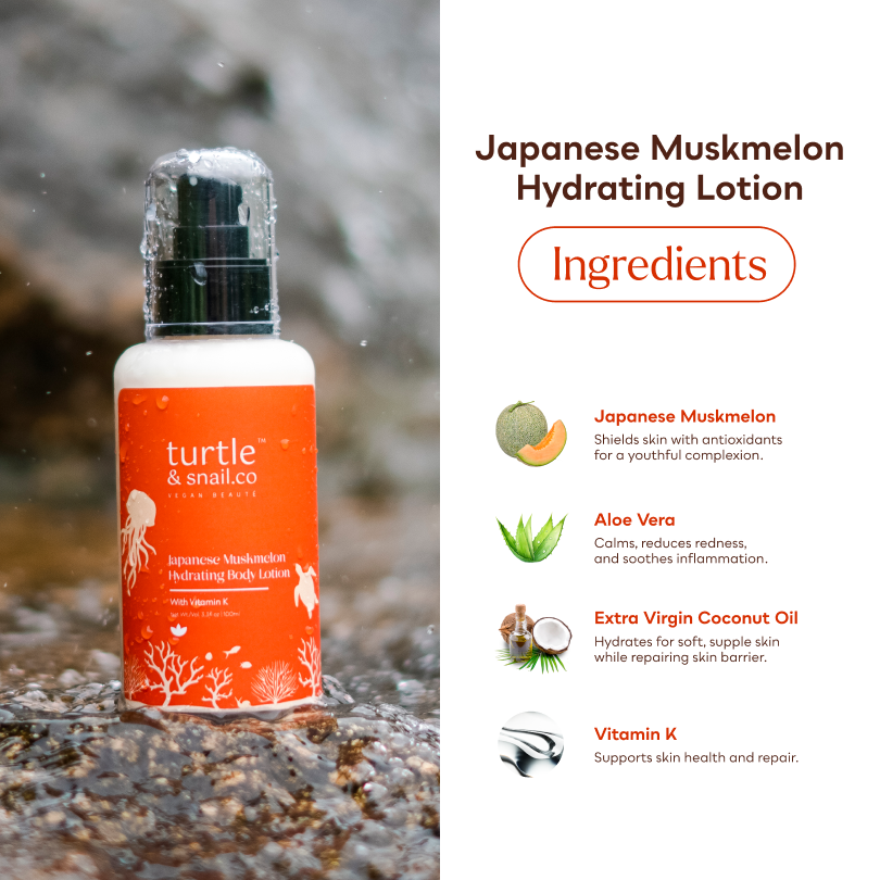 Hydrate & Protect Set: Japanese Muskmelon Lotion + Sunscreen
