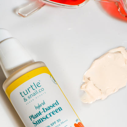 Hybrid Plant-based Sunscreen with SPF50 and PA+++