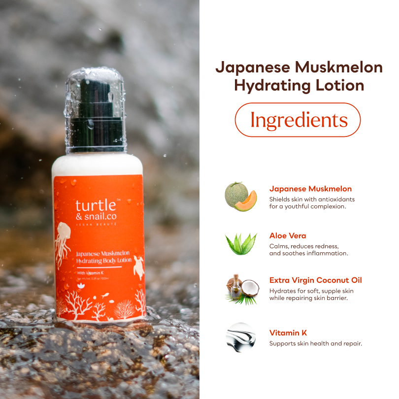 Hydrate &amp; Protect Set: Japanese Muskmelon Lotion + Sunscreen