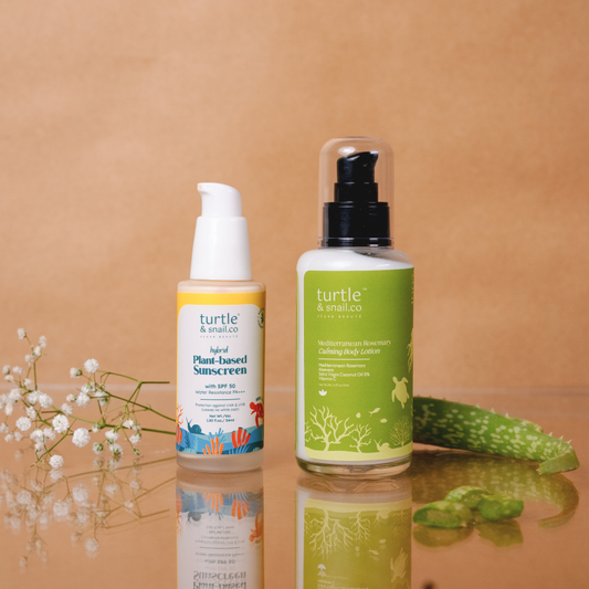 Shield & Soothe Set: Sunscreen + Rosemary Body Lotion