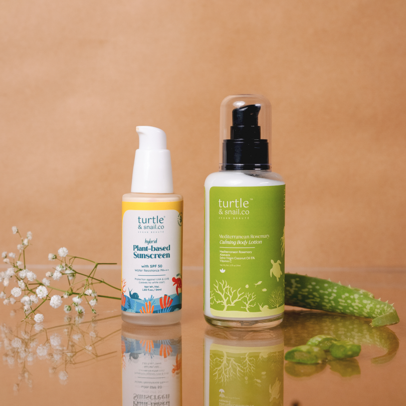 Shield &amp; Soothe Set: Sunscreen + Rosemary Body Lotion